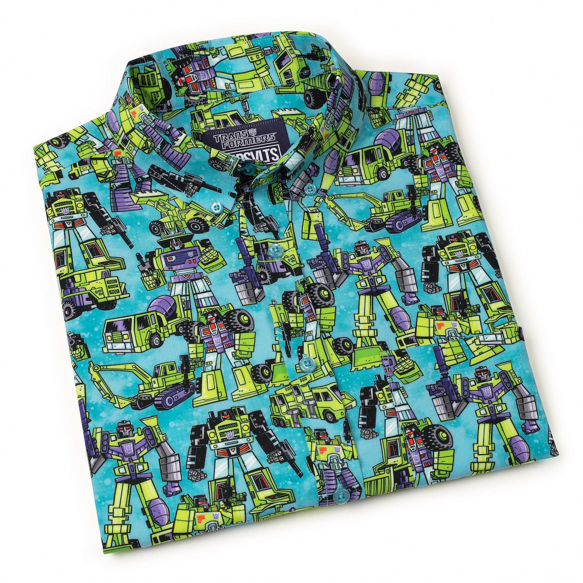 Transformers "Constructicon Crew" – KUNUFLEX Short Sleeve Shirt - Image 8