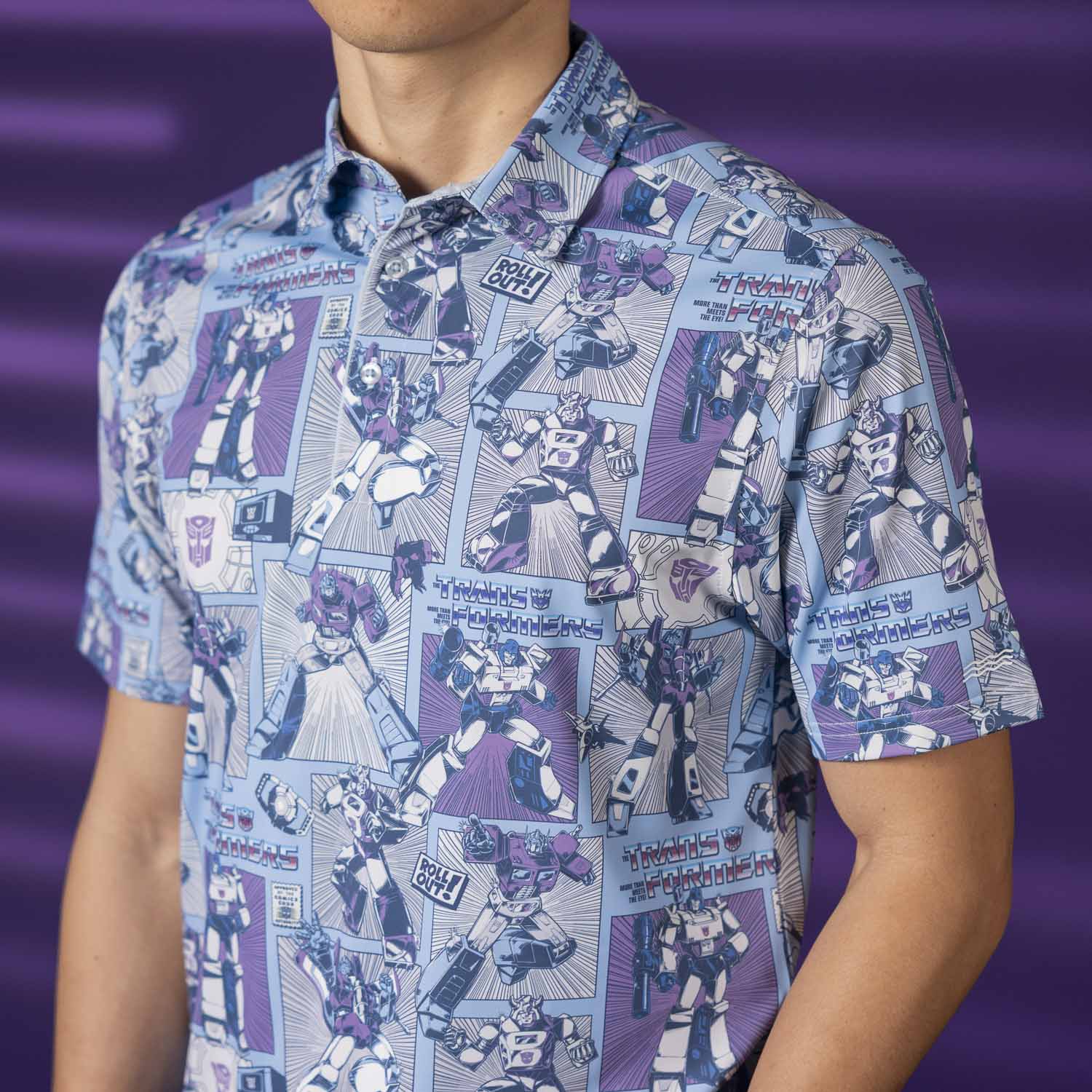 Transformers "Cybercomics" – All-Day Polo - Image 4