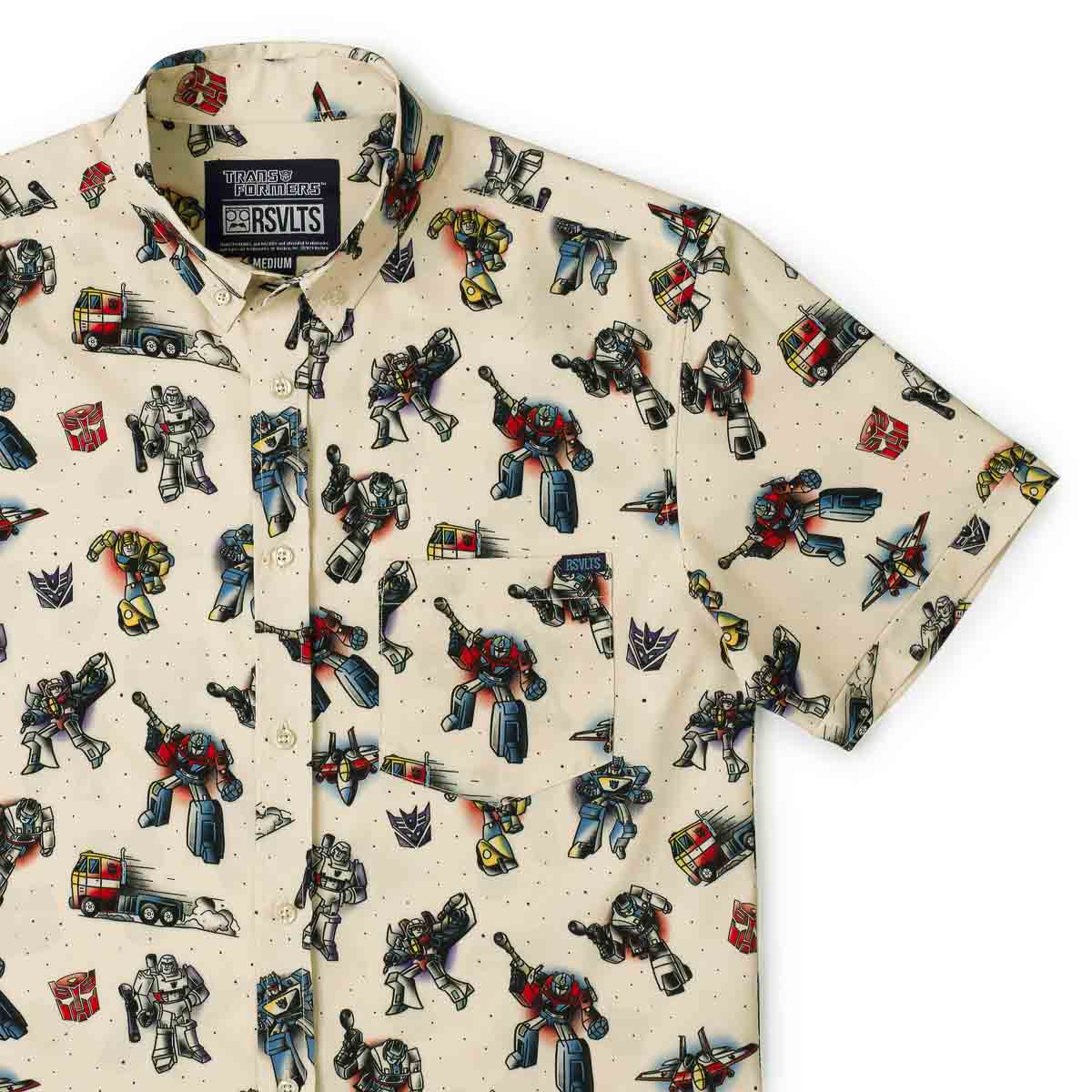 Transformers "Robots Ink Disguise" – KUNUFLEX Short Sleeve Shirt - Image 2
