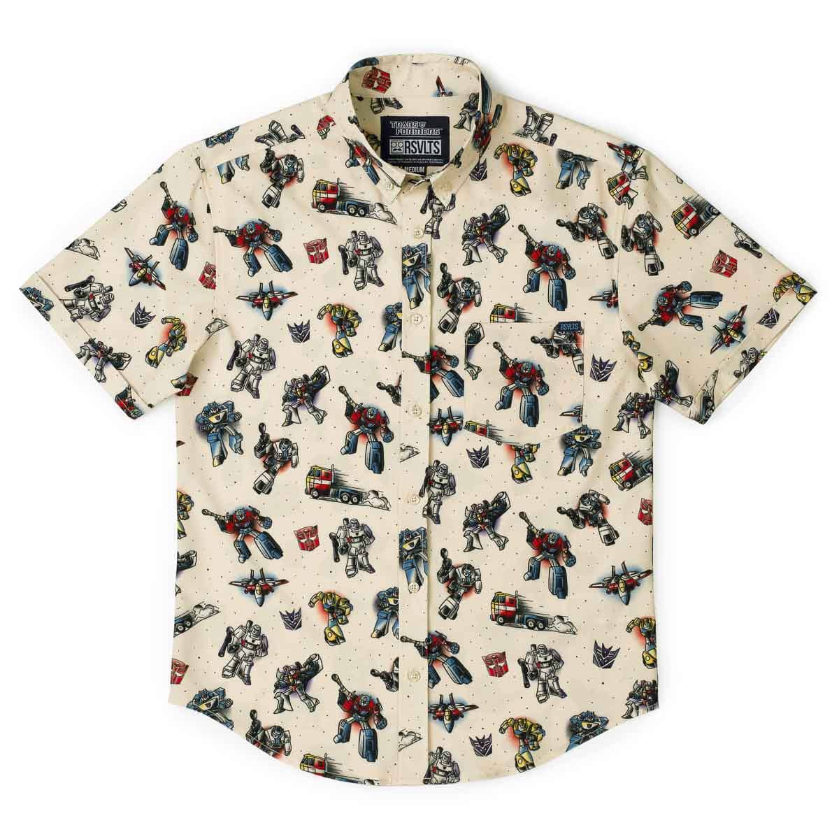 Transformers "Robots Ink Disguise" – KUNUFLEX Short Sleeve Shirt - Image 4