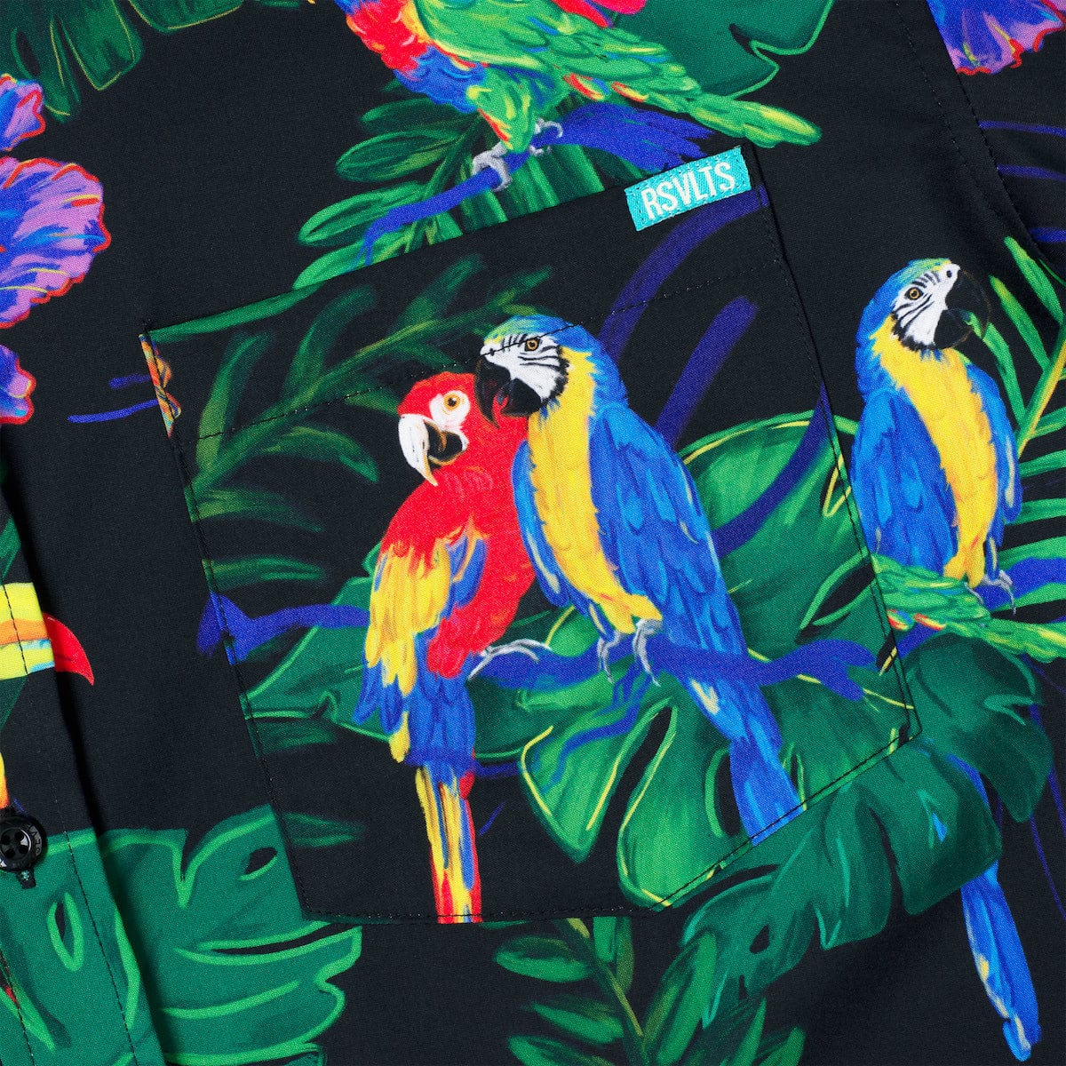 Two Tickets To Parrotise – KUNUFLEX Short Sleeve Shirt - Image 3