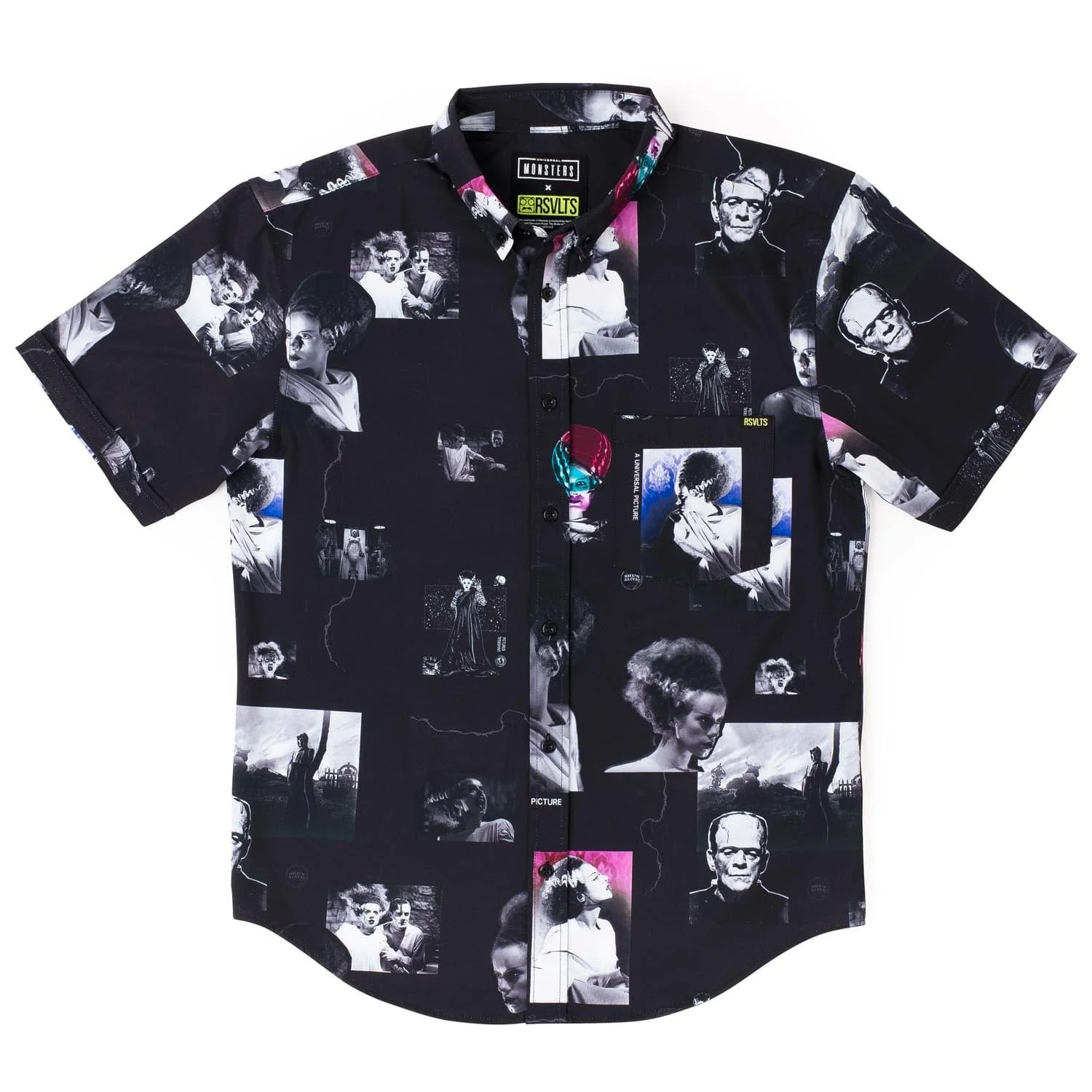Universal Monsters "The Bride Lives" – KUNUFLEX Short Sleeve Shirt - Image 3