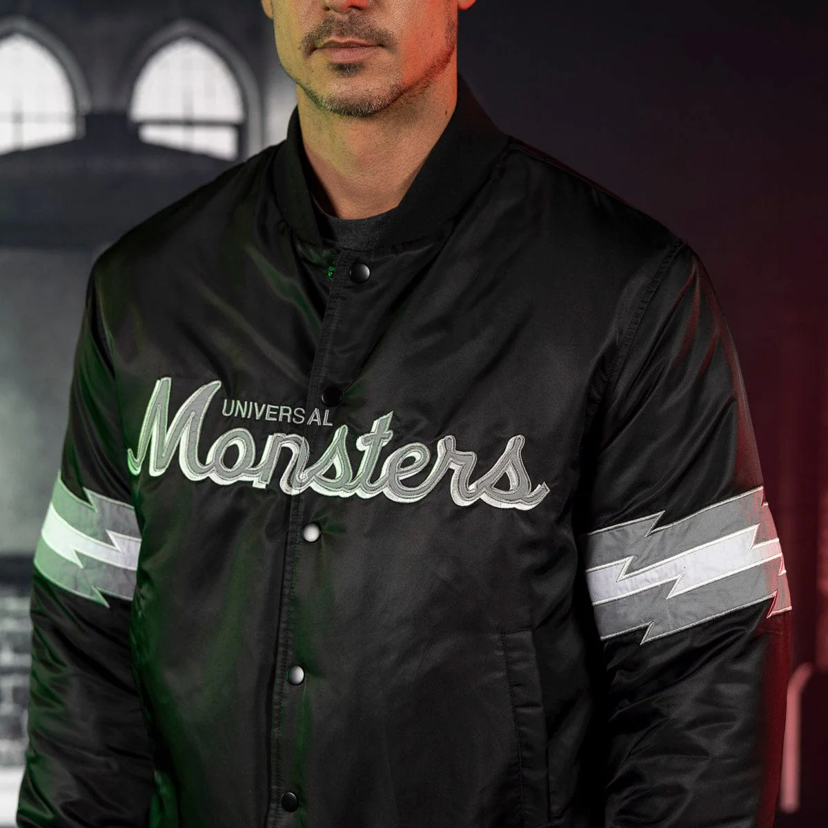 Universal Monsters "The Scream Team" – Coach Jacket - Image 2
