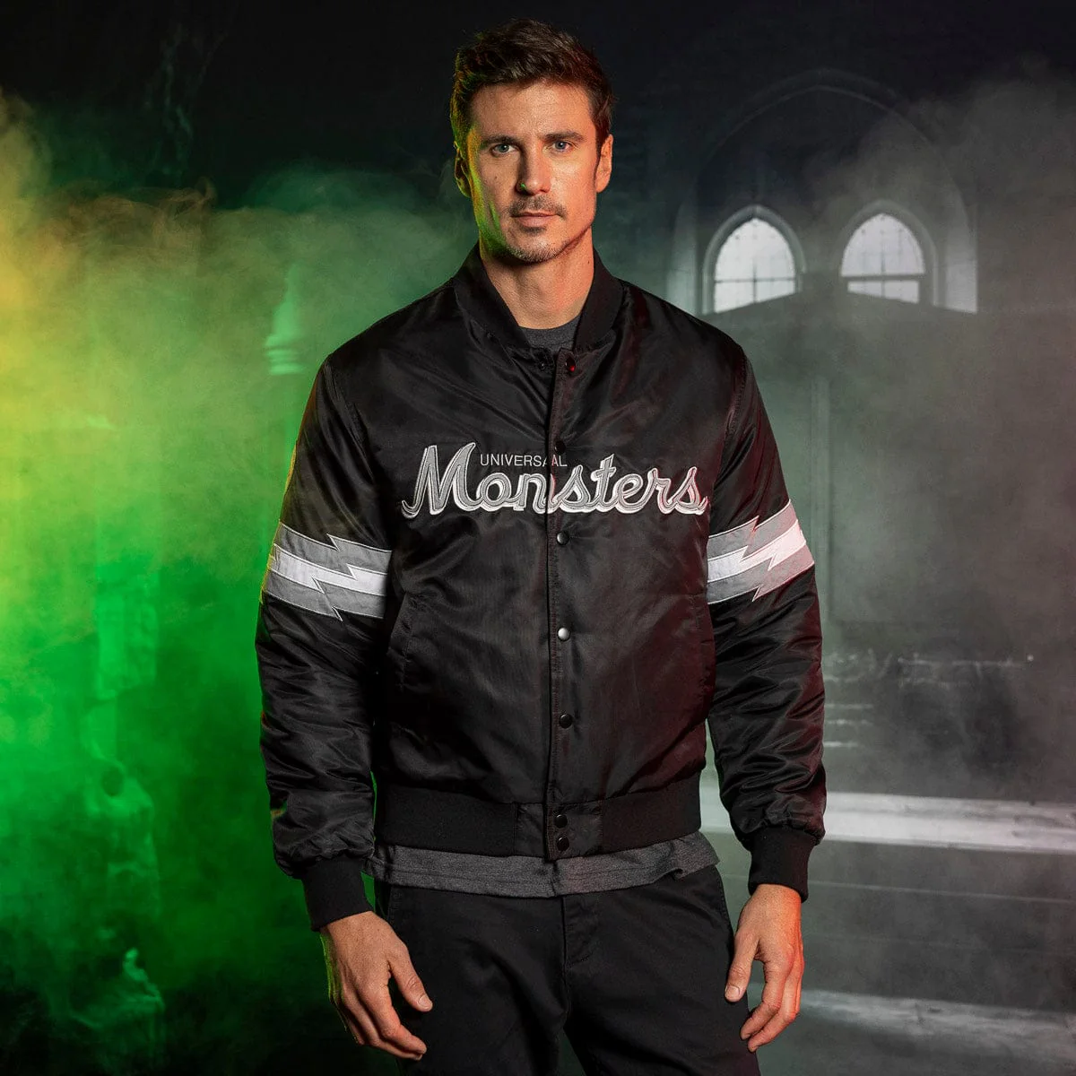 Universal Monsters "The Scream Team" – Coach Jacket - Image 5