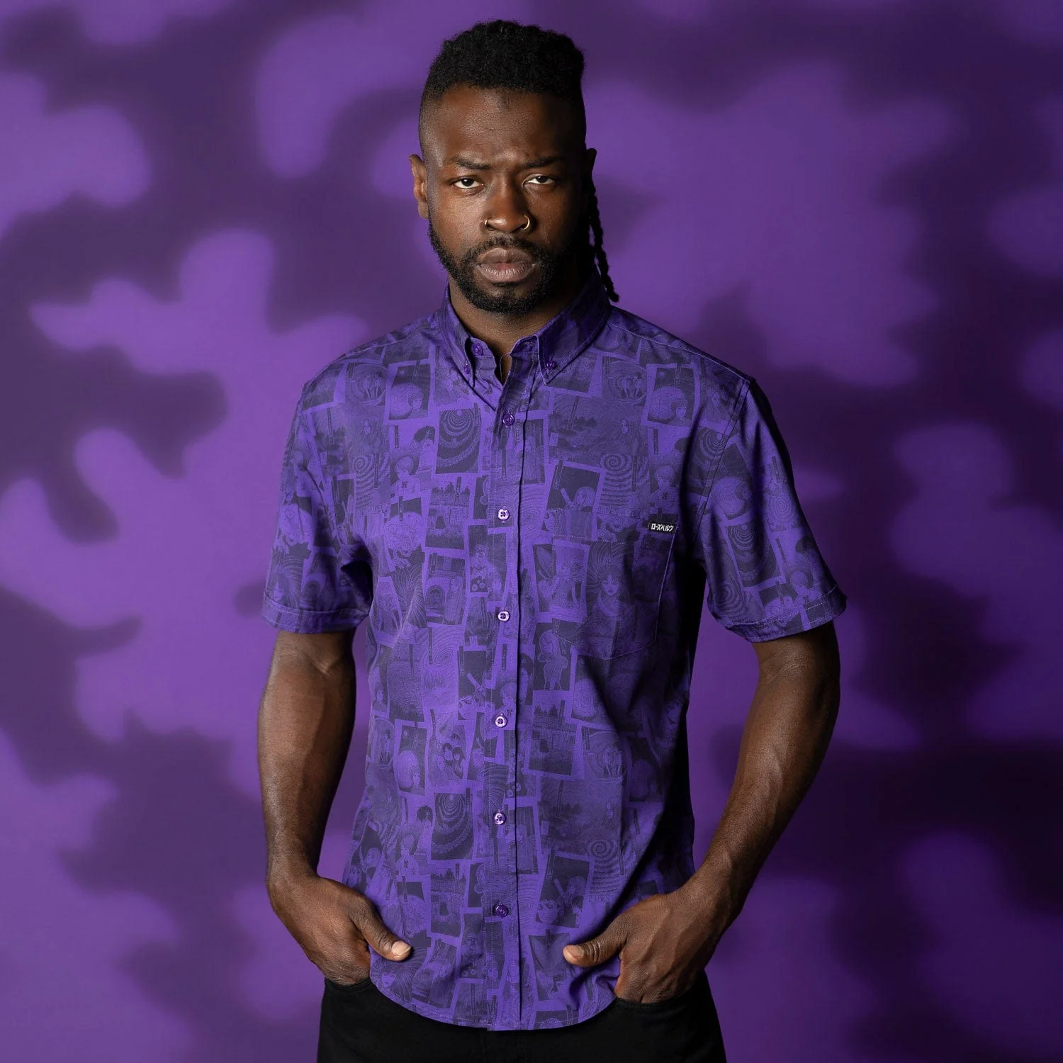 Uzumaki "The Curse" – KUNUFLEX Short Sleeve Shirt - Image 2