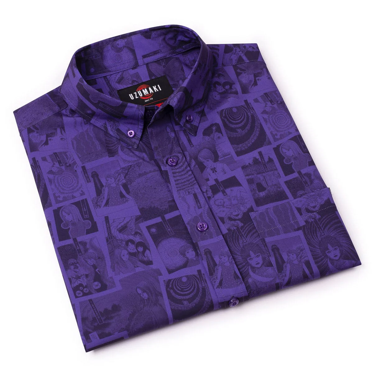 Uzumaki "The Curse" – KUNUFLEX Short Sleeve Shirt - Image 8