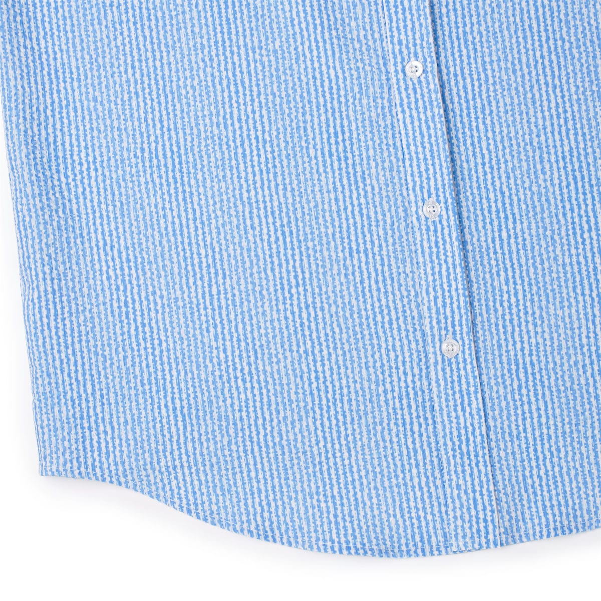 We Sail Without Him – Stretch Seersucker Short Sleeve Shirt - Image 7