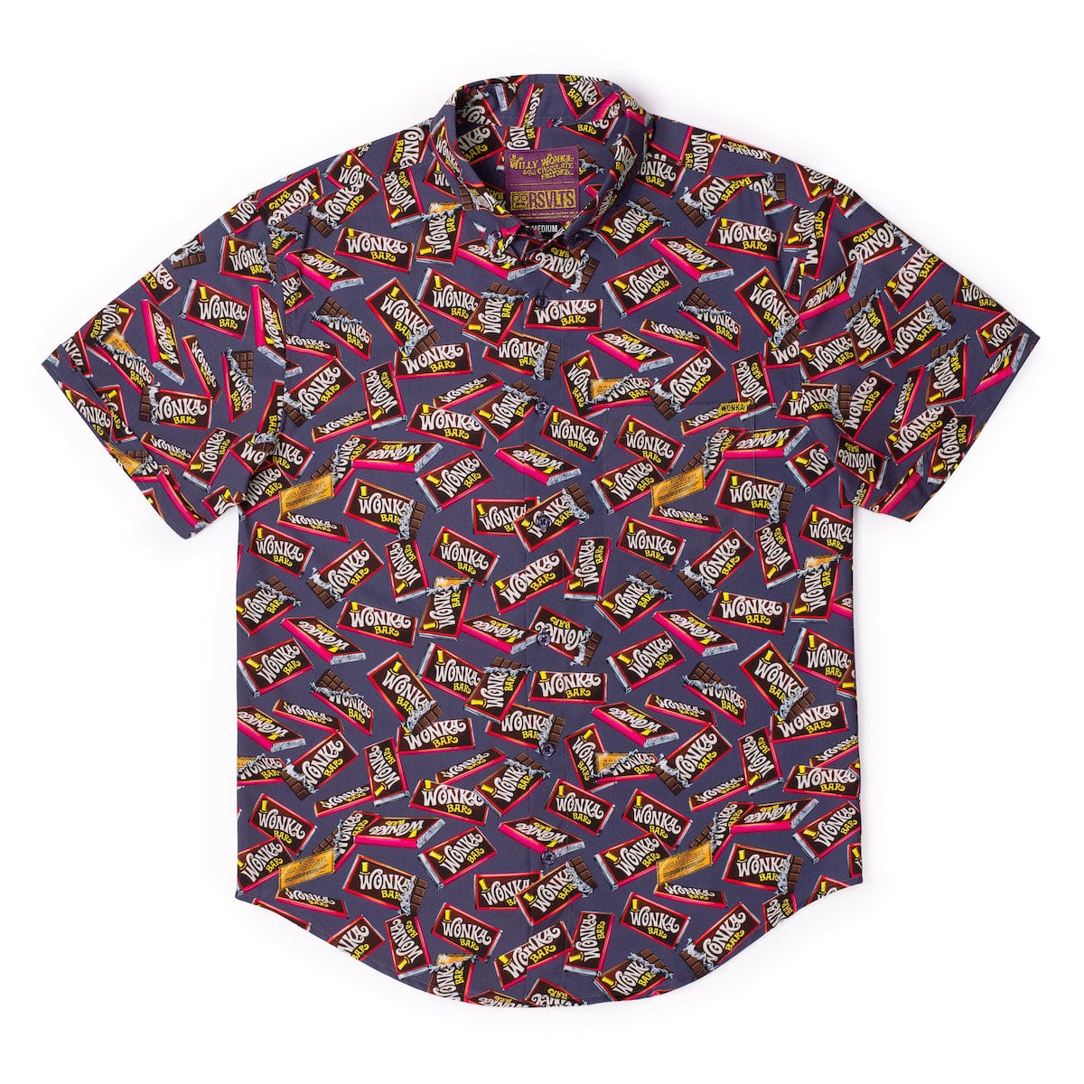 Willy Wonka "You’ve Got a Golden Ticket" – KUNUFLEX Short Sleeve Shirt - Image 3