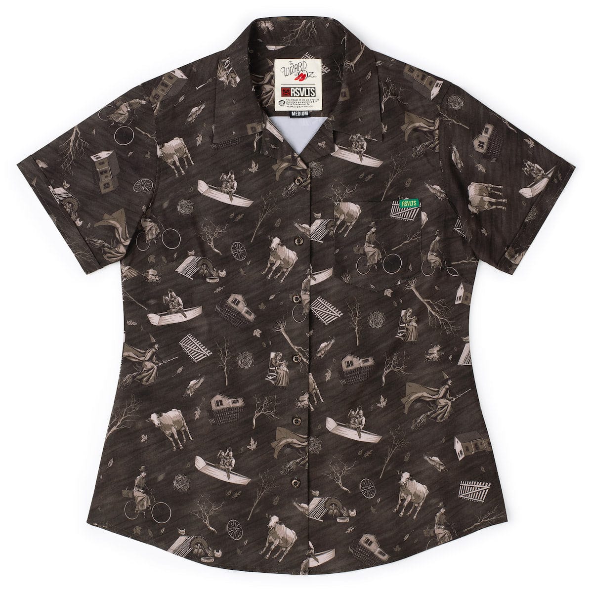 The Wizard of Oz™ "Wicked Winds" – Women's KUNUFLEX Short Sleeve Shirt - Image 2