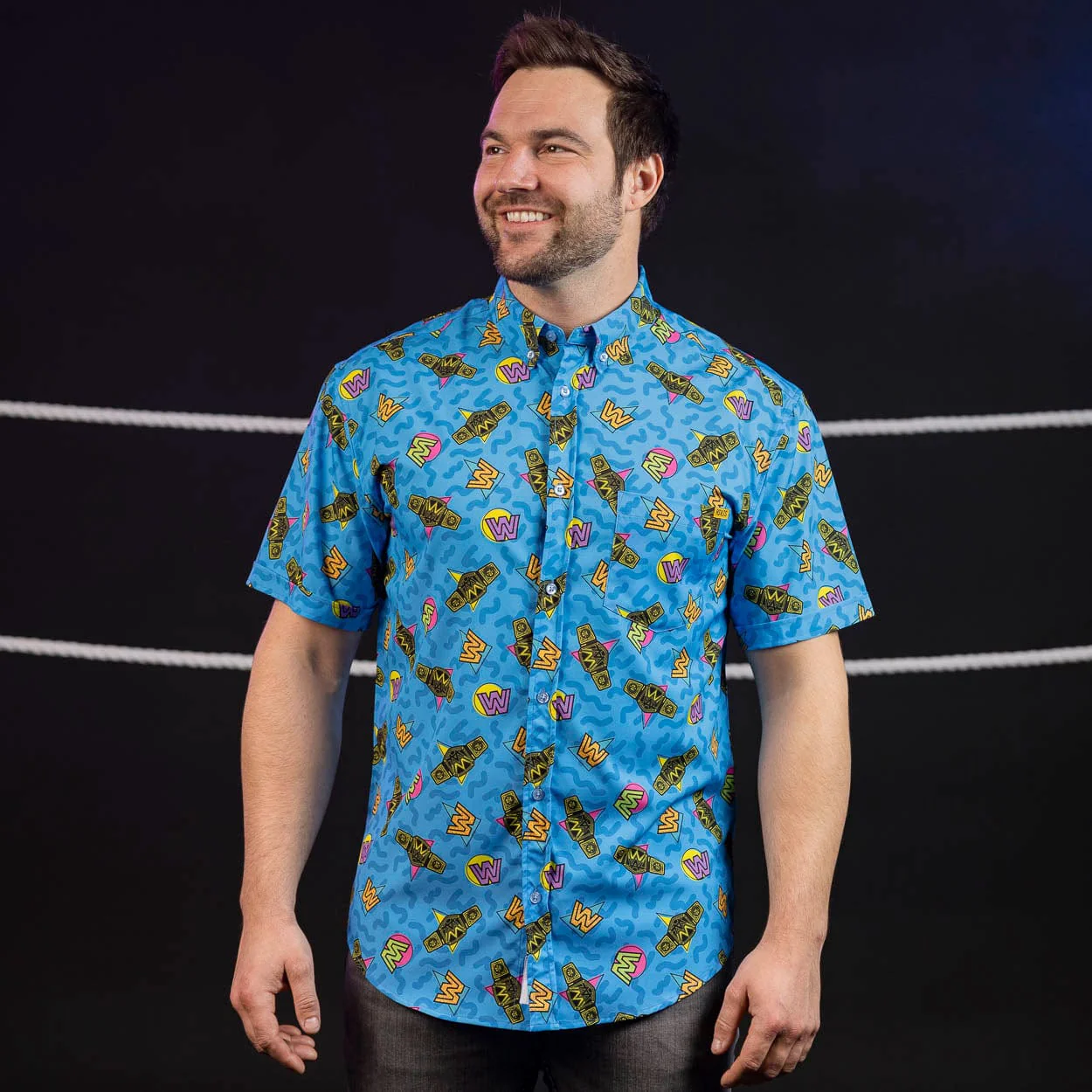 WWE "In Your House" – KUNUFLEX Short Sleeve Shirt - Image 3