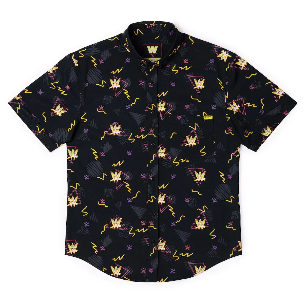 WWE "Retro Wrestling" – KUNUFLEX Short Sleeve Shirt - Image 4