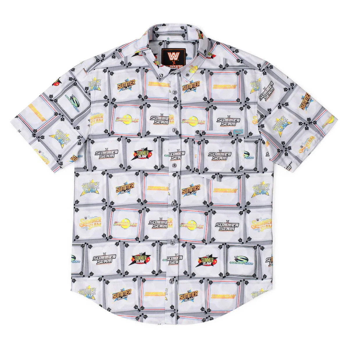 WWE "Ring in SummerSlam" – KUNUFLEX Short Sleeve Shirt - Image 2