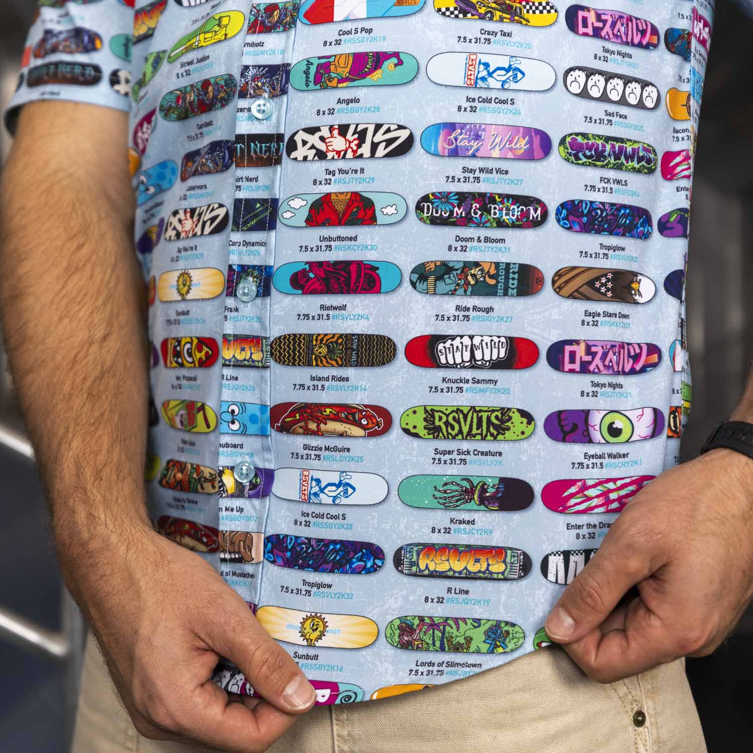 Y2K Retro "Skatie Magazine Day" – KUNUFLEX Short Sleeve Shirt - Image 5