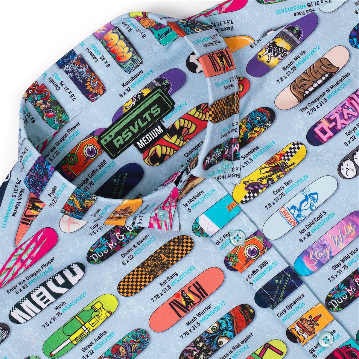 Y2K Retro "Skatie Magazine Day" – KUNUFLEX Short Sleeve Shirt - Image 7