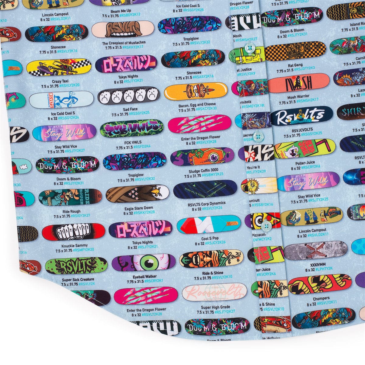 Y2K Retro "Skatie Magazine Day" – KUNUFLEX Short Sleeve Shirt - Image 8
