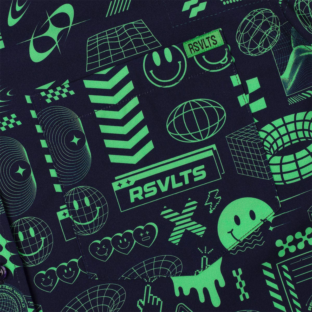 Y2K Retro "World Wide Widgets" – KUNUFLEX Short Sleeve Shirt - Image 4