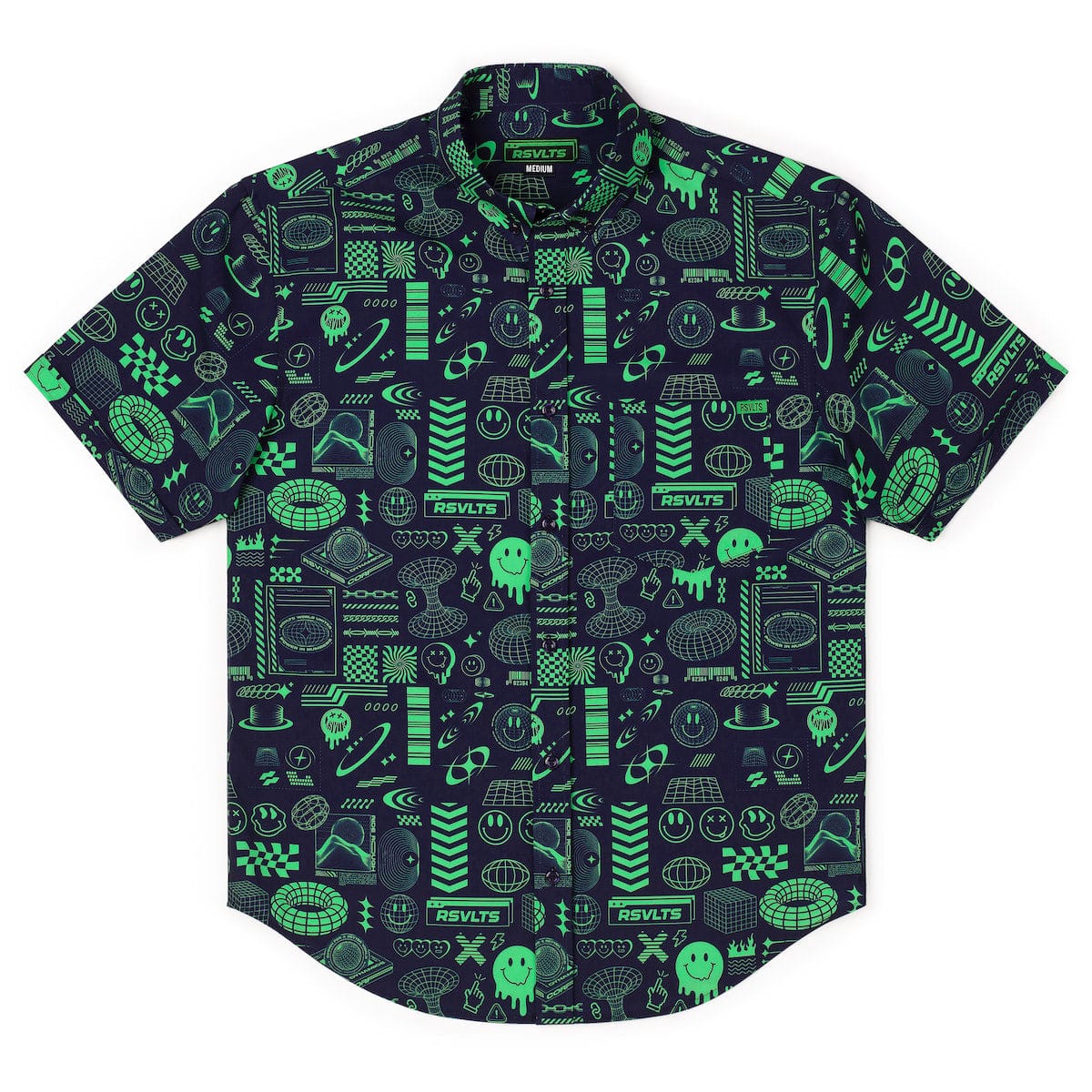 Y2K Retro "World Wide Widgets" – KUNUFLEX Short Sleeve Shirt - Image 5