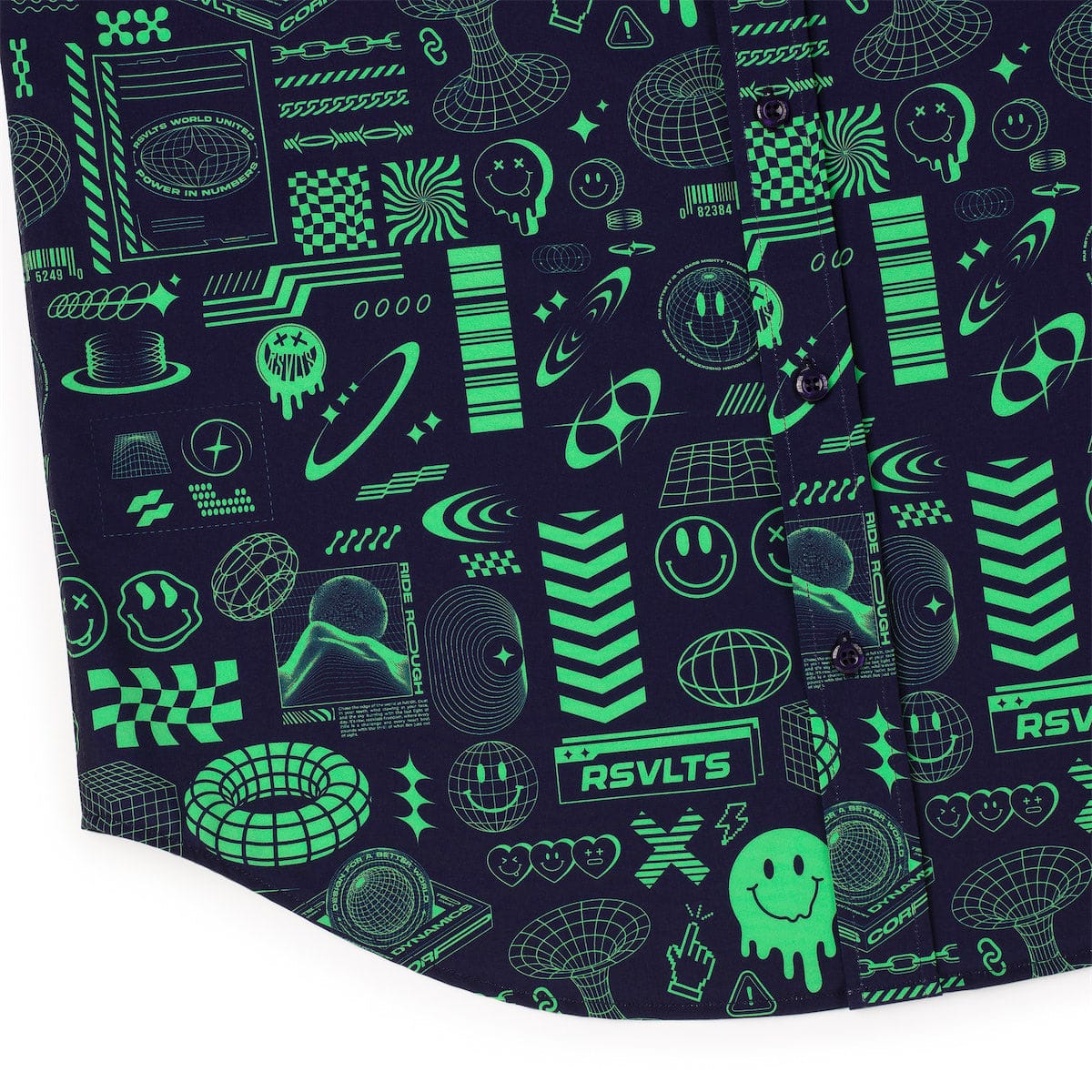 Y2K Retro "World Wide Widgets" – KUNUFLEX Short Sleeve Shirt - Image 7