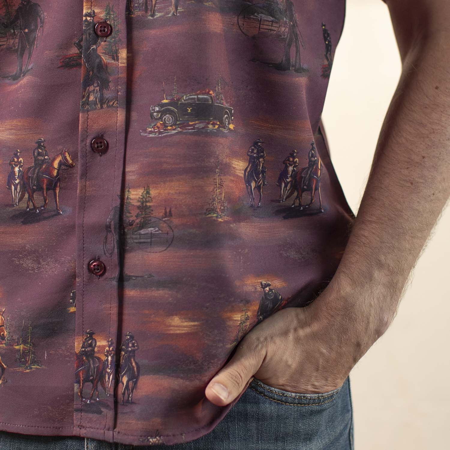 Yellowstone "Tough & Merciless" – KUNUFLEX Short Sleeve Shirt - Image 7