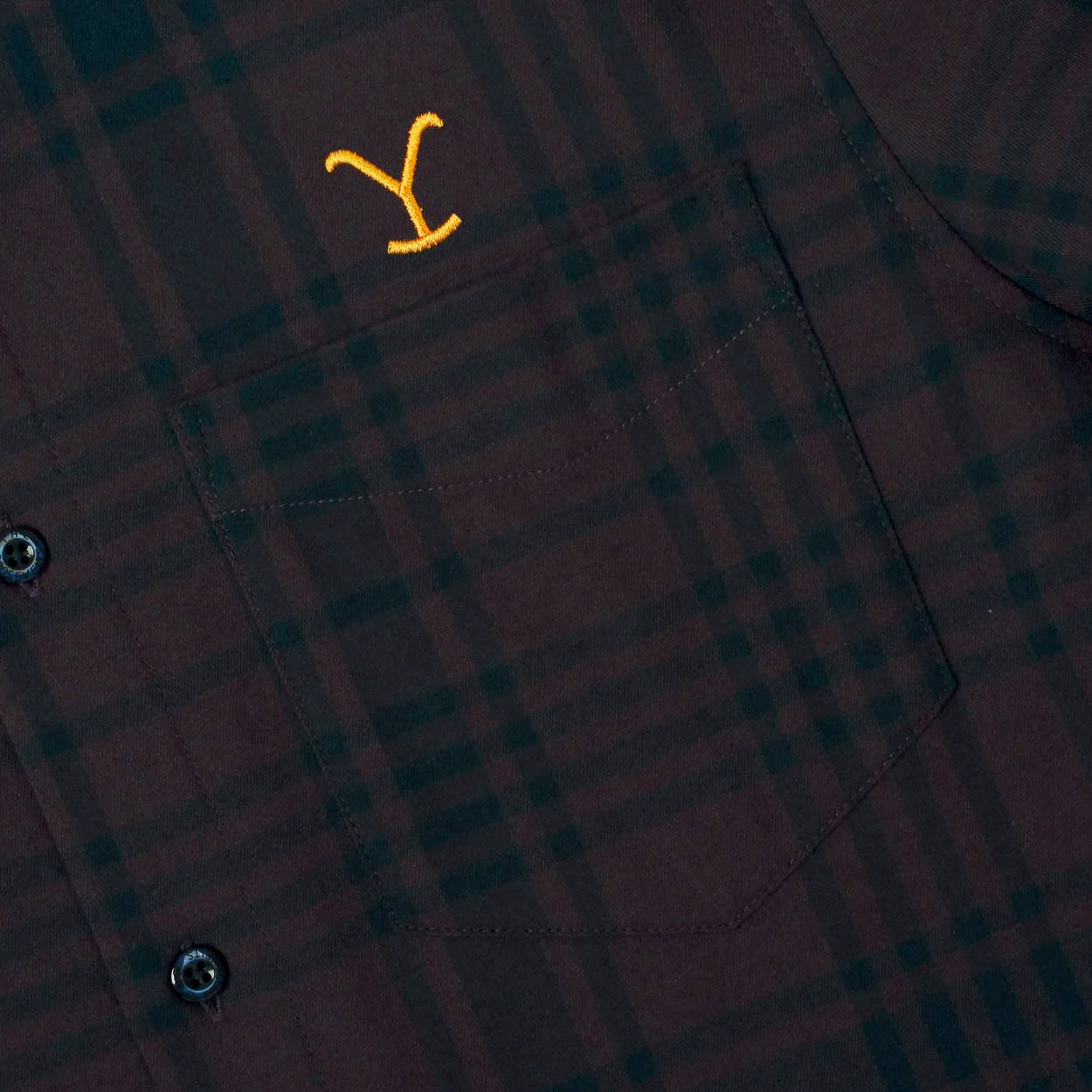 Yellowstone "We Don’t Choose the Way"- BorlandFlex™ Long Sleeve Flannel (2024 Fit) - Image 6