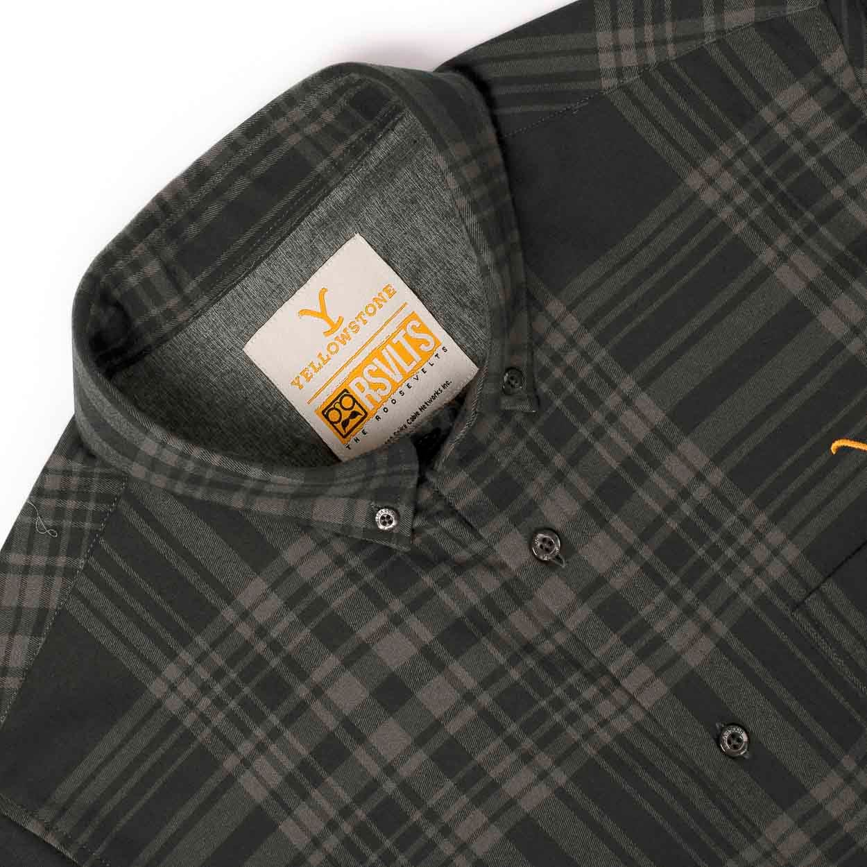 Yellowstone "Worth Fighting For" - BorlandFlex™ Long Sleeve Flannel (2024 Fit) - Image 4