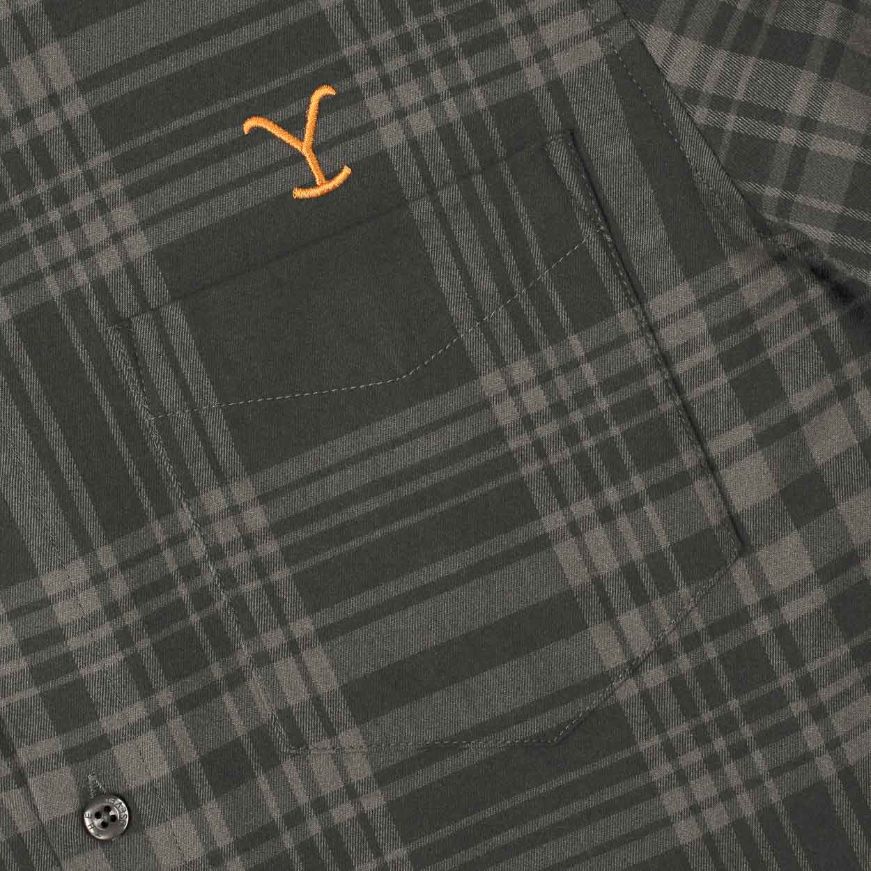Yellowstone "Worth Fighting For" - BorlandFlex™ Long Sleeve Flannel (2024 Fit) - Image 6
