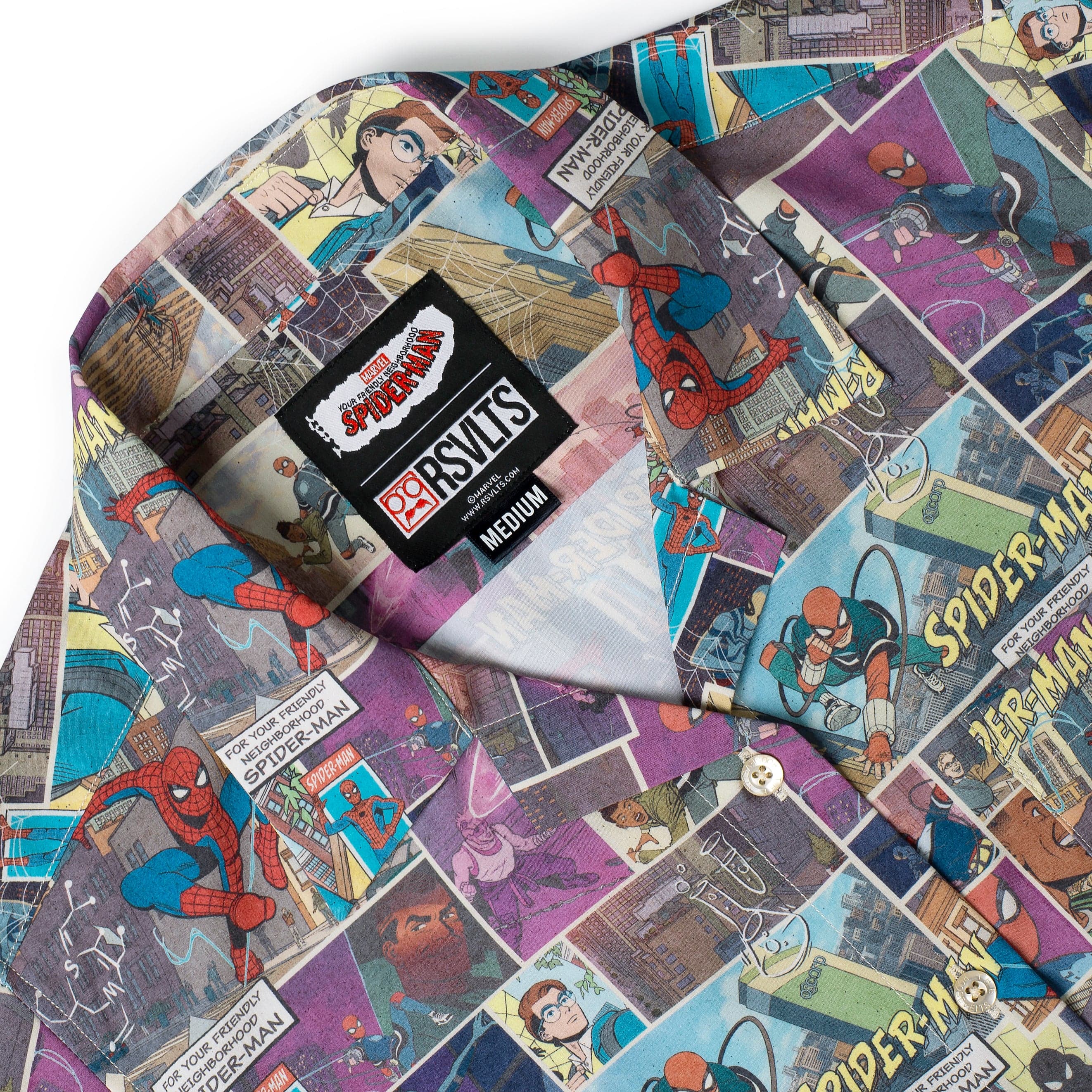 Your Friendly Neighborhood Spider-Man "In the Swing of Things" – Women's KUNUFLEX Short Sleeve Shirt - Image 6